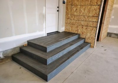 Photo of steps to door